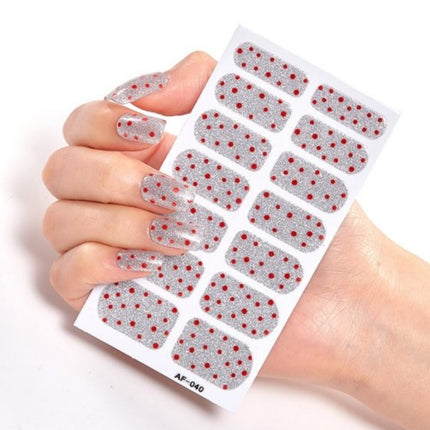Nail Stickers, Nail Polish Glue, Full Nail Stickers
