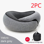 Flower Grey velero Style 2pcs