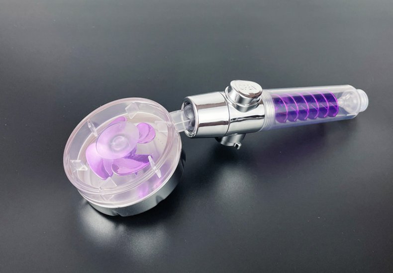 Internet Celebrity | Shower Head | Twin Turbo | Powerful Pressure | Blue | Multiple Modes -