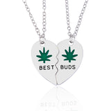Leaves Best Friend | Heart Necklace | Eco Steel | Durable Wear | Silver Gold | Gift -