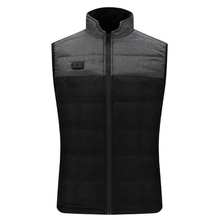 Intelligent Thermostatic Electric Heating Vest Waterproof Double-control Blouse