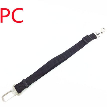 Adjustable Dog Pet Car Safety Seat Belt Restraint Lead Travel Leash