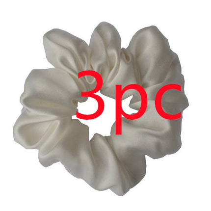 Silk hair ring