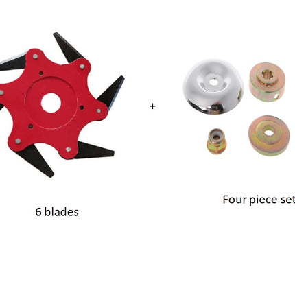 Multi-Leaf Manganese Steel Blade For Mowing Head