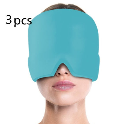 Ice Compress Headache Eye Mask Hat Relief For Migraines, Stress, And Tension Massage Tool