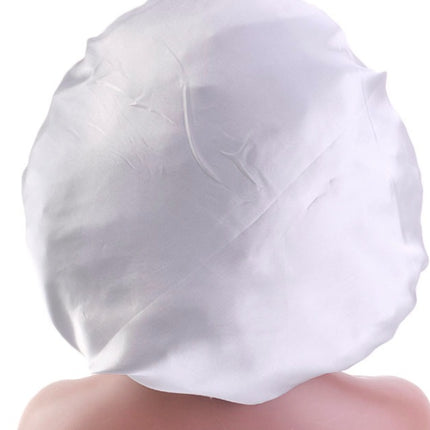 Beauty print Satin silk Bonnet sleep night cap