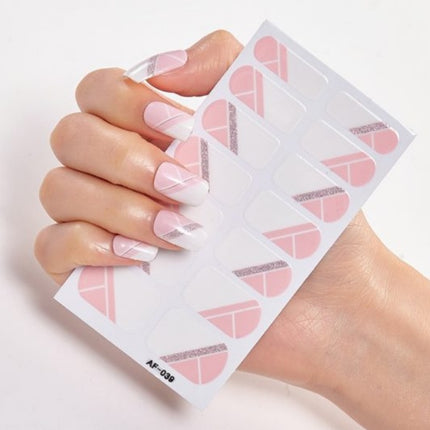 Nail Stickers, Nail Polish Glue, Full Nail Stickers