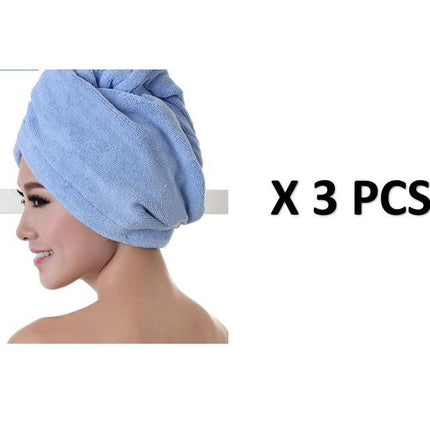 Women's Hair Dryer Cap, Absorbent Dry Hair Towel