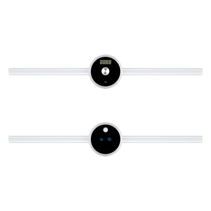 Smart Cabinet Light Clock Timing Sensor Light Removable LED Wardrobe Light Human Body Sensor Light
