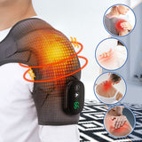 TheraHeat|Heated Shoulder Massage Belt|Usb Rechargeable|Shoulder and Back Muscle Relief||Portable On The Go Heating -