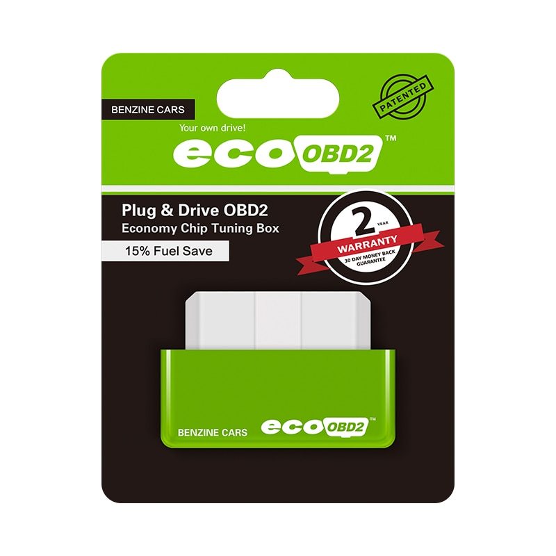 EcoOBD2 | OBD2 Fuel Economy Device | Plug And Play | Gasoline Cars | Improved Fuel Economy -