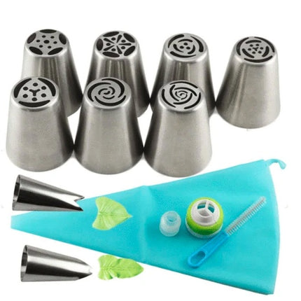 3 in one LIMITED EDITION CHRISTMAS STYLE Stainless Steel Cake Decorating Nozzle