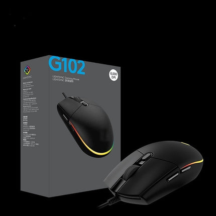 G102 Internet Cafe RGB Gaming Mouse