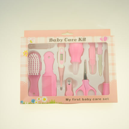 Maternal and Infant Thermometer Feeding Nasal Nasal Care 10 Piece Set Baby Manicure Clamp Nail Clipper Set