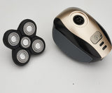 NovaGroom | 5-In-1 Shaver | Five Floating Blades | Nose And Beard Trimmer | Black | Close Head And Face Grooming -