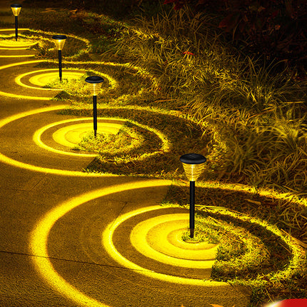 Solar Pathway Lights Led Home Outdoor Waterproof Plug-in Garden Atmosphere Landscape Light Waterproof Solar Path Lights Decorative For Yard Path Lawn