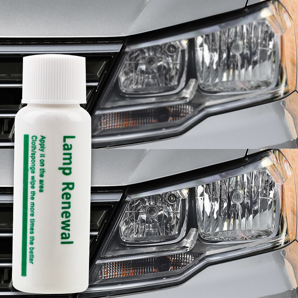 Clear Vision | Headlamp Repair Fluid | Restores Yellowed Lenses | Removes Oxidation And Haze | Improved Night Vision -
