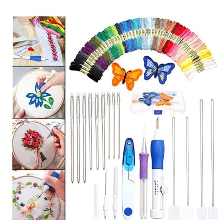 DIY Embroidery Set + 50 Threads