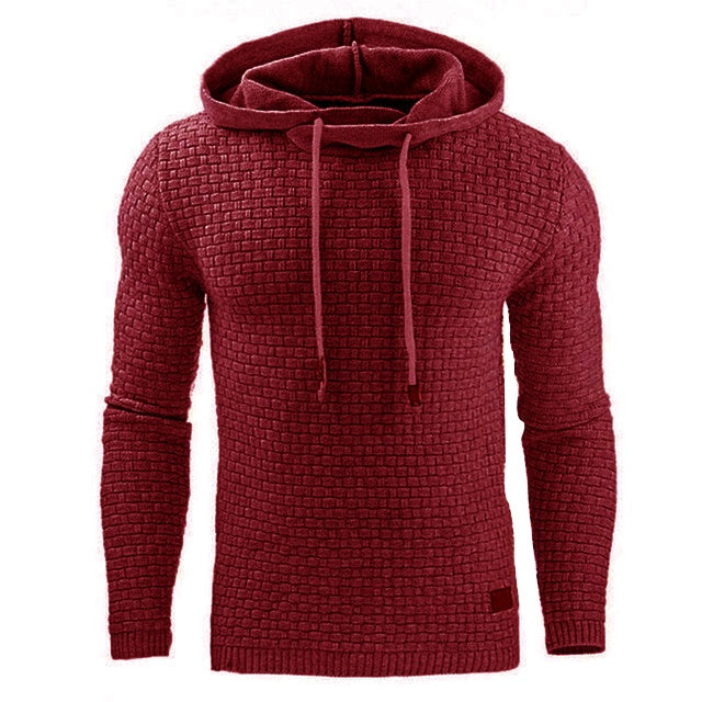 Men’s Hoodie Sweater | Soft Cotton-Polyester Pullover | Casual Comfortable Hooded Sweatshirt for Men | Stylish Everyday Wear Hoodie | Warm & Durable Winter Sweater - Apparel & Accessories > Clothing > Activewear > Activewear Sweatshirts & Hoodies > Hoodies
