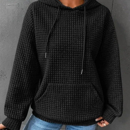 Women's Loose Casual Solid Color Long-sleeved Sweater