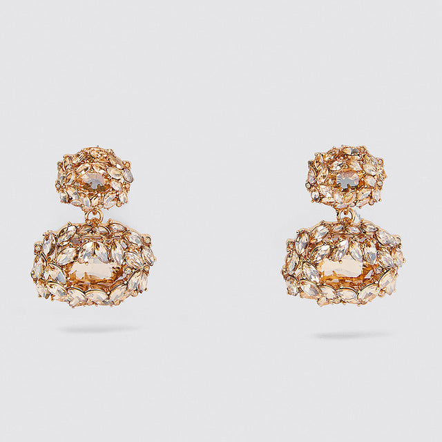 LuxePearl | Earrings | Pearl Inlay Hoops | Elegant Bridal Jewelry | Multi Color Variants | Great Gift for Her -