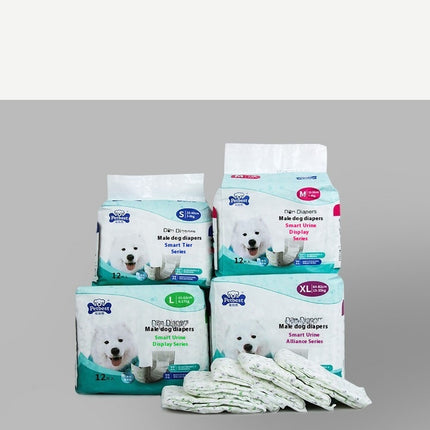 Petbest Male Dog Diaper Dog Diaper Dog Diaper Dog Diaper Wearable Urine Display