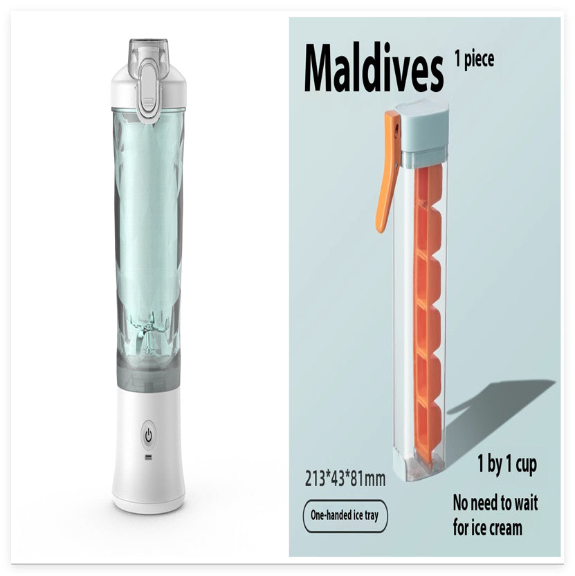 PulseBlend | Portable Blender | Six Blade 304 SS | Crushes Ice And Frozen Fruit For Smooth Shakes | On The Go -