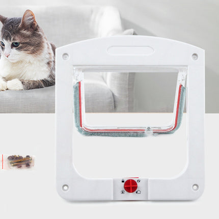 Controllable Two-way Door For Free Entry And Exit Of Pets