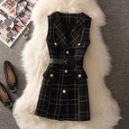 Black onepiece vest