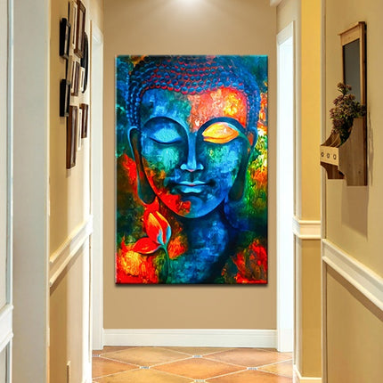 God Buddha Wall Art Canvas  Modern Buddha Canvas Art Paintings On The Wall Canvas Pictures Buddhism Posters Wall Decor