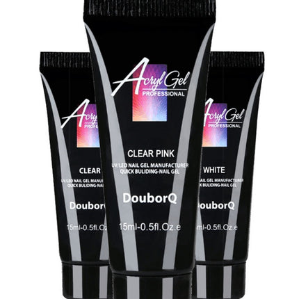 3 Color Polygel Pack  Mold Tips