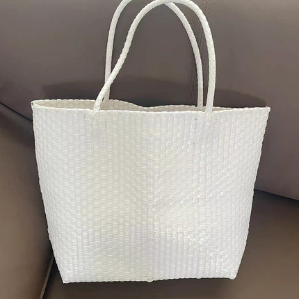 Holiday Shoulder Tote Hand-woven Bag