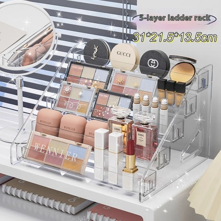 Plastic Transparent Cosmetics Storage Box