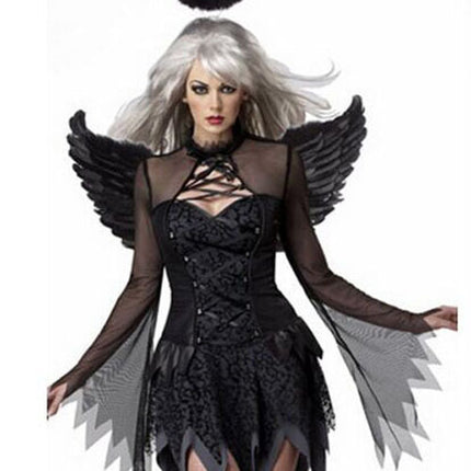 Dark Angel Costume Halloween Cosplay Fallen Angel