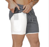 AeroFit | Pocket Compression Shorts | Moisture-Wicking Breathable | All-Day Comfort | Easy Wear and Style -