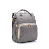 USB Charging Mommy Backpack | Foldable Baby Bed Diaper Bag | Large Capacity Multi-Function Travel Nappy Bag | Waterproof Cationic Fabric | Portable Crib with Mattress | Organizer for Moms - Furniture > Baby & Toddler Furniture > Cribs & Toddler Beds > Travel Cribs