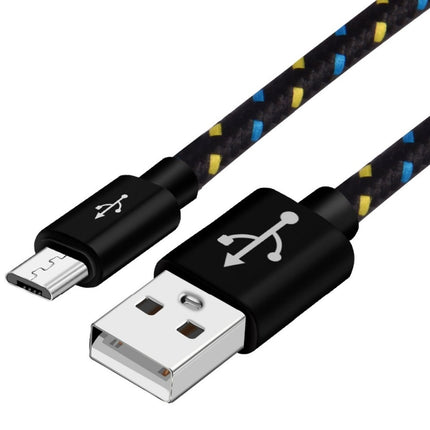 Woven nylon cloth data cable
