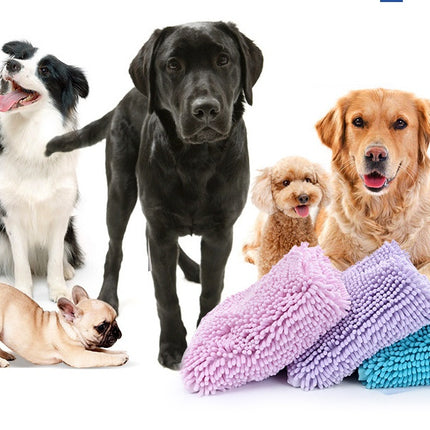 Dog cat bath pet towel