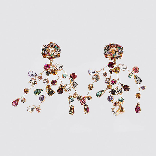 LuxePearl | Earrings | Pearl Inlay Hoops | Elegant Bridal Jewelry | Multi Color Variants | Great Gift for Her -