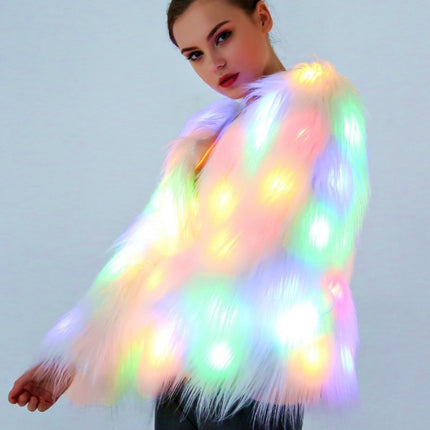 Festival Fur Coat LED Jacket