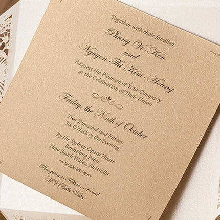 Personalized custom invitation