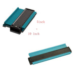 Radial | Contour Gauge | Irregular Contour Gauge | Abs Plastic Angle Ruler | 146x105x26mm | Fast Accurate Shape Copying -