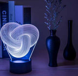 LumaGlow | 3D LED Night Light | Touch RGB Colorful | Soothing Sleep Ambience | Colorful Acrylic | Ideal Gift -