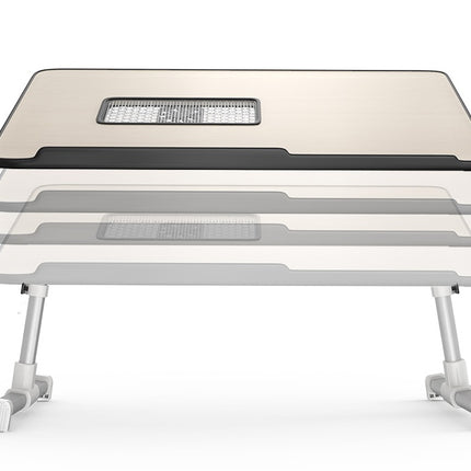 Adjustable Laptop Desk Stand Foldable Notebook Laptop Bed Table Can be Lifted Standing