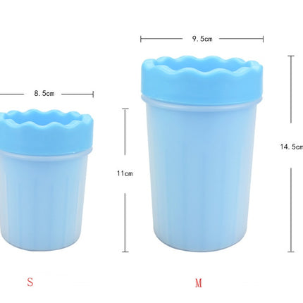 Silicone Dog Paw Washer Cup