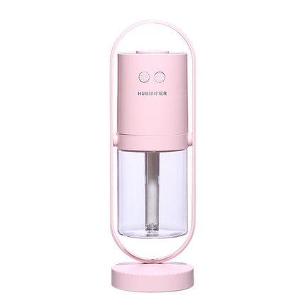 200ml Portable Colorful Light Humidifier USB Rechargeable Car Humidifier