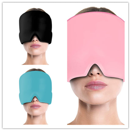 Ice Compress Headache Eye Mask Hat Relief For Migraines, Stress, And Tension Massage Tool