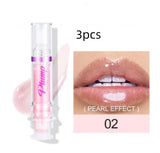 Liquid Lip Gloss Tube | High-Pigment Slightly Spicy Lip Honey Gloss | Mirror Shine Lip Color | Moisturizing & Smooth Formula | Sexy Glossy Finish | 6 Shades | Long-Lasting Lightweight Lip Makeup - Health & Beauty > Personal Care > Cosmetics > Makeup > Lip Makeup > Lip Gloss