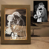 LumiFrame | Photo Frame Night Light | Avatar Options | Kid Friendly Glow | Single Double Triple | Gift For Kids -