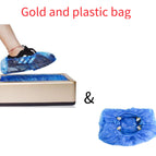 Gold and Plastic bag